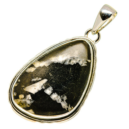 Chrysanthemum Stone Pendants handcrafted by Ana Silver Co - PD747560