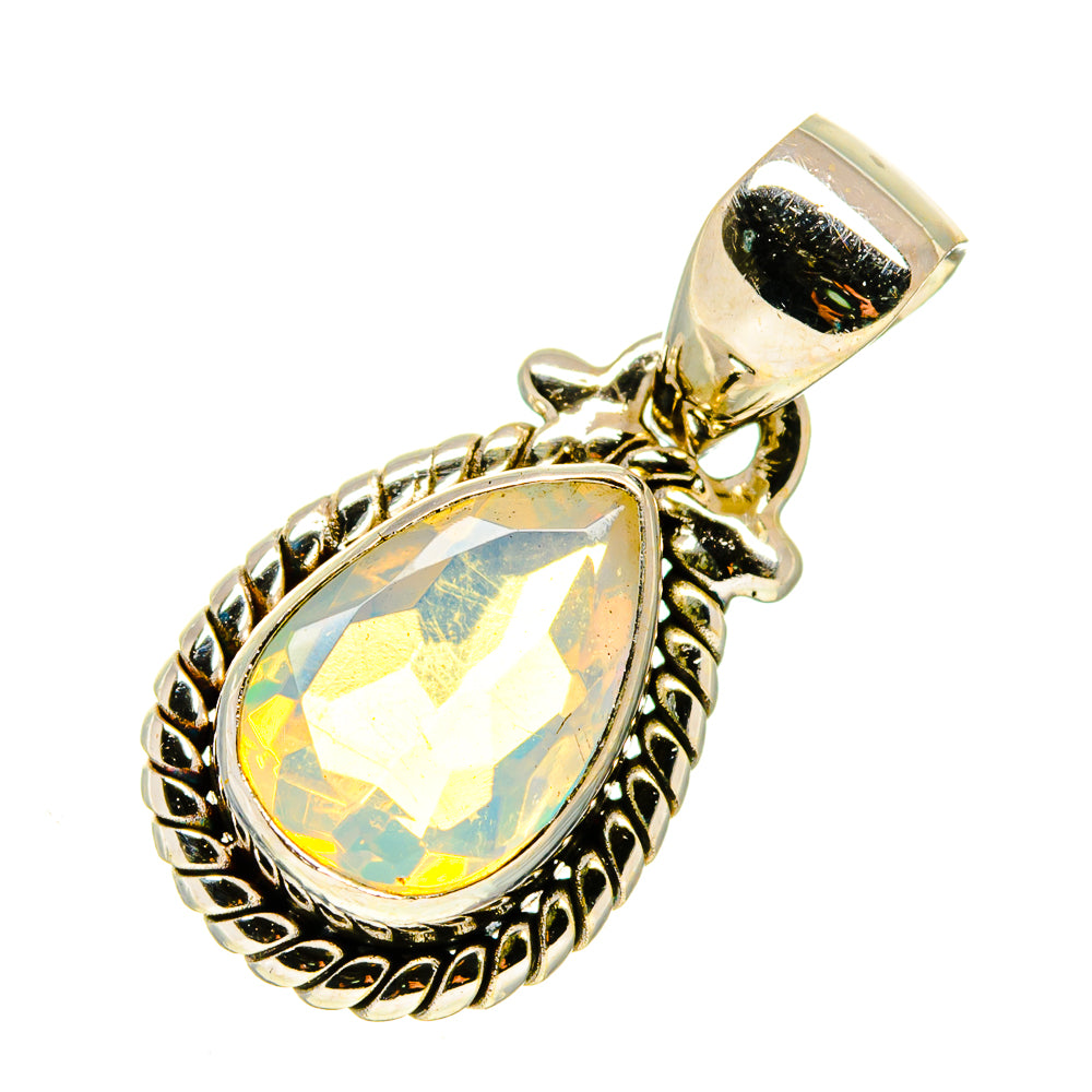 Ethiopian Opal Pendants handcrafted by Ana Silver Co - PD747590