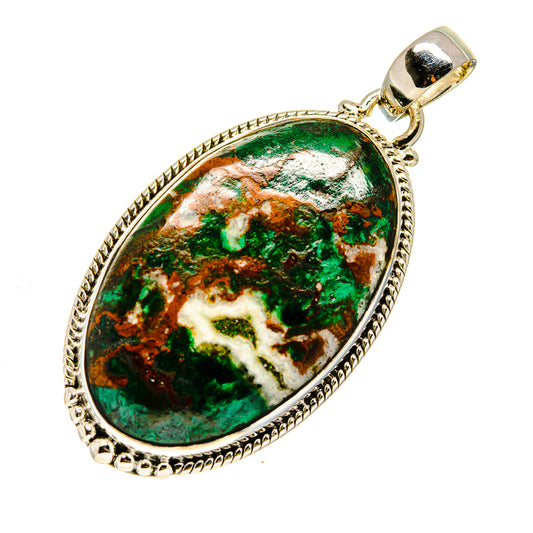 Chrysocolla Pendants handcrafted by Ana Silver Co - PD747634