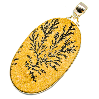 Germany Psilomelane Dendrite Pendants handcrafted by Ana Silver Co - PD7477
