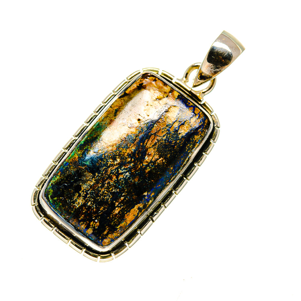 Azurite Pendants handcrafted by Ana Silver Co - PD747720