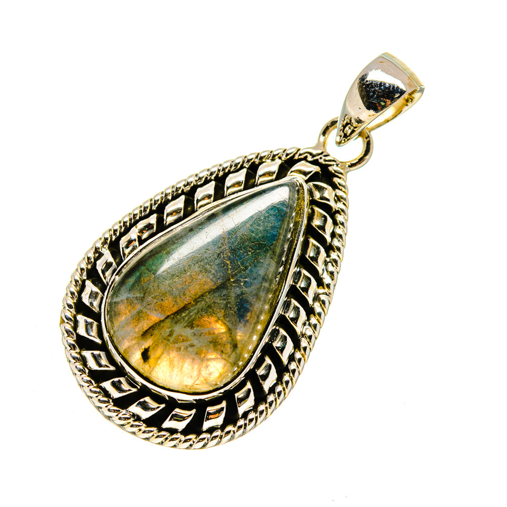 Labradorite Pendants handcrafted by Ana Silver Co - PD747723