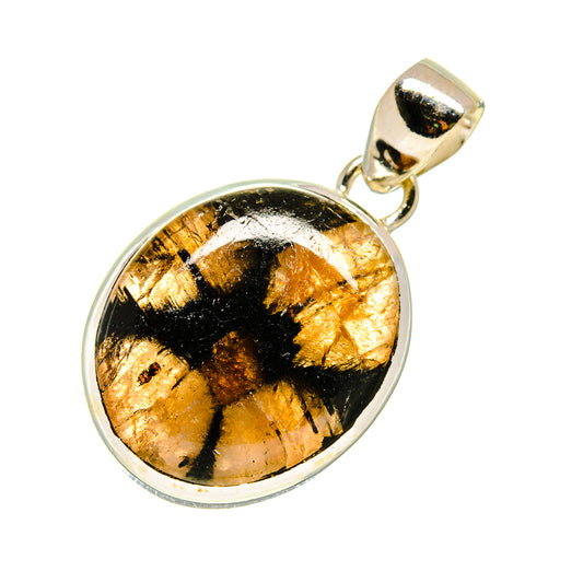 Chiastolite Pendants handcrafted by Ana Silver Co - PD747792