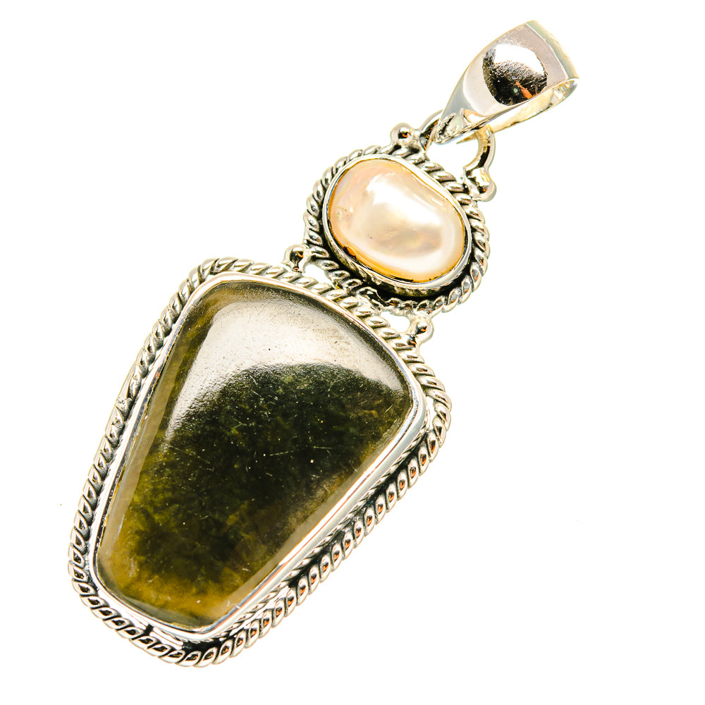 Nephrite Jade Pendants handcrafted by Ana Silver Co - PD7478