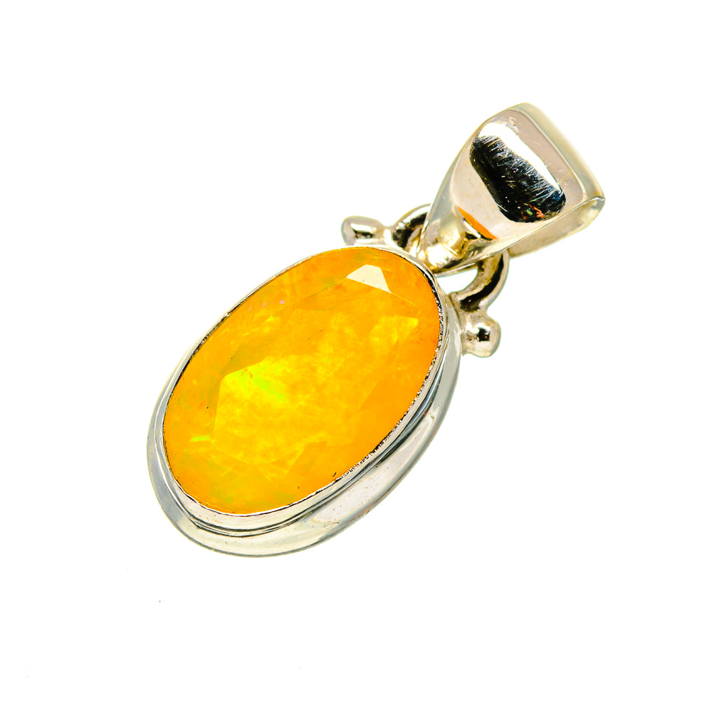 Ethiopian Opal Pendants handcrafted by Ana Silver Co - PD747802