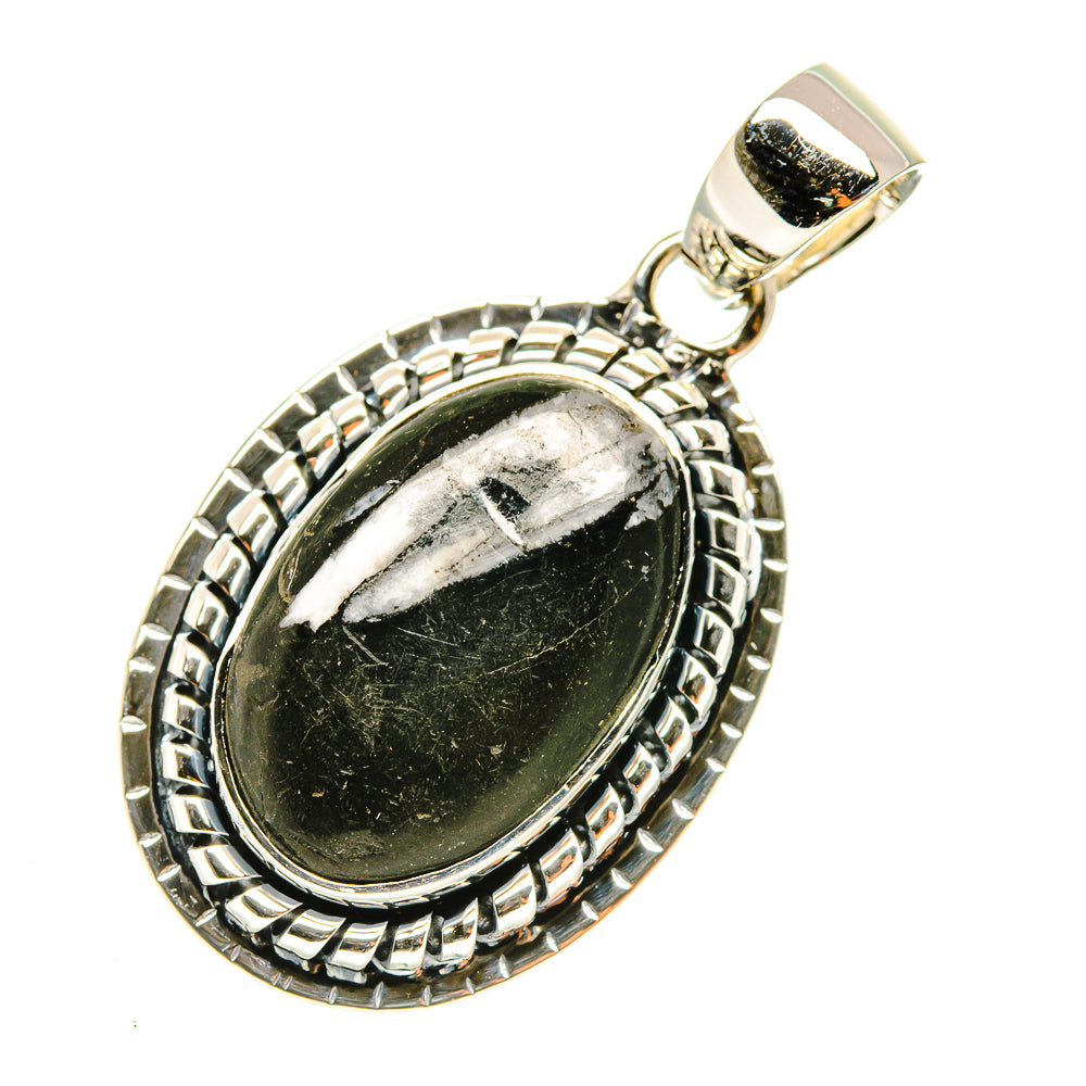 Pinolith Jasper Pendants handcrafted by Ana Silver Co - PD7479 - Photo 2