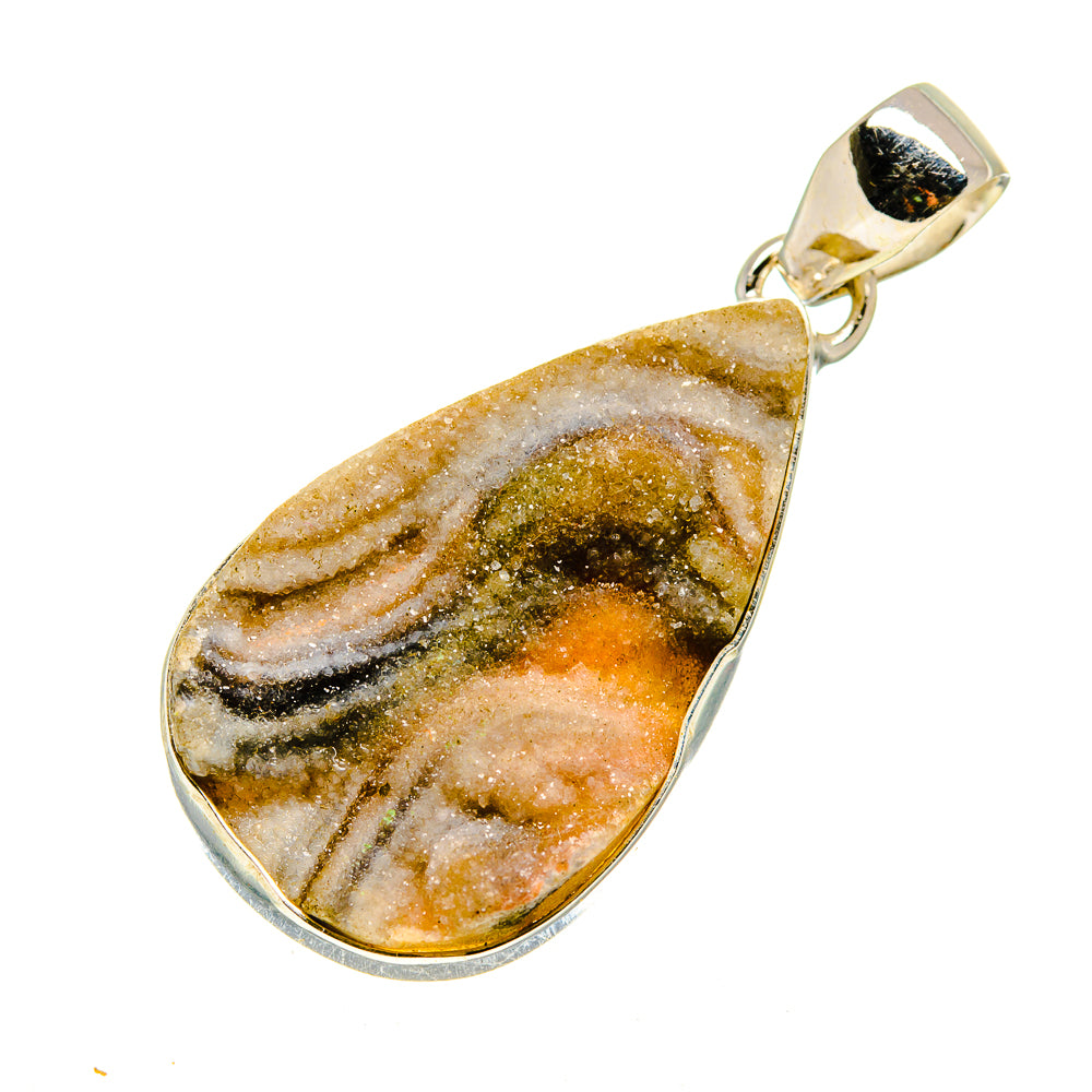 Desert Druzy Pendants handcrafted by Ana Silver Co - PD747950