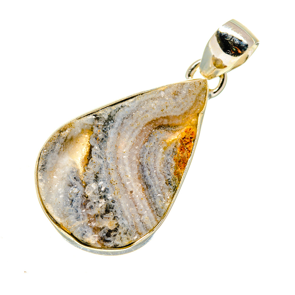 Desert Druzy Pendants handcrafted by Ana Silver Co - PD748007