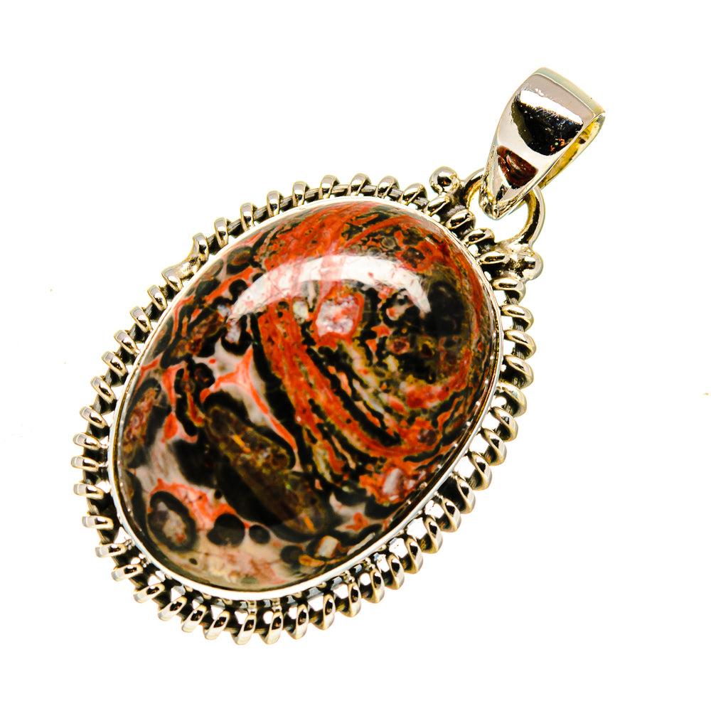 Poppy Jasper Pendants handcrafted by Ana Silver Co - PD748011