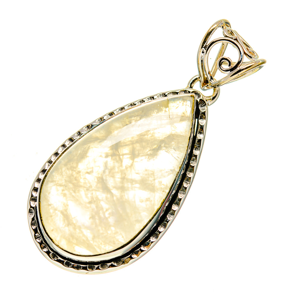 Rainbow Moonstone Pendants handcrafted by Ana Silver Co - PD748113