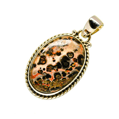 Poppy Jasper Pendants handcrafted by Ana Silver Co - PD748128 - Photo 2