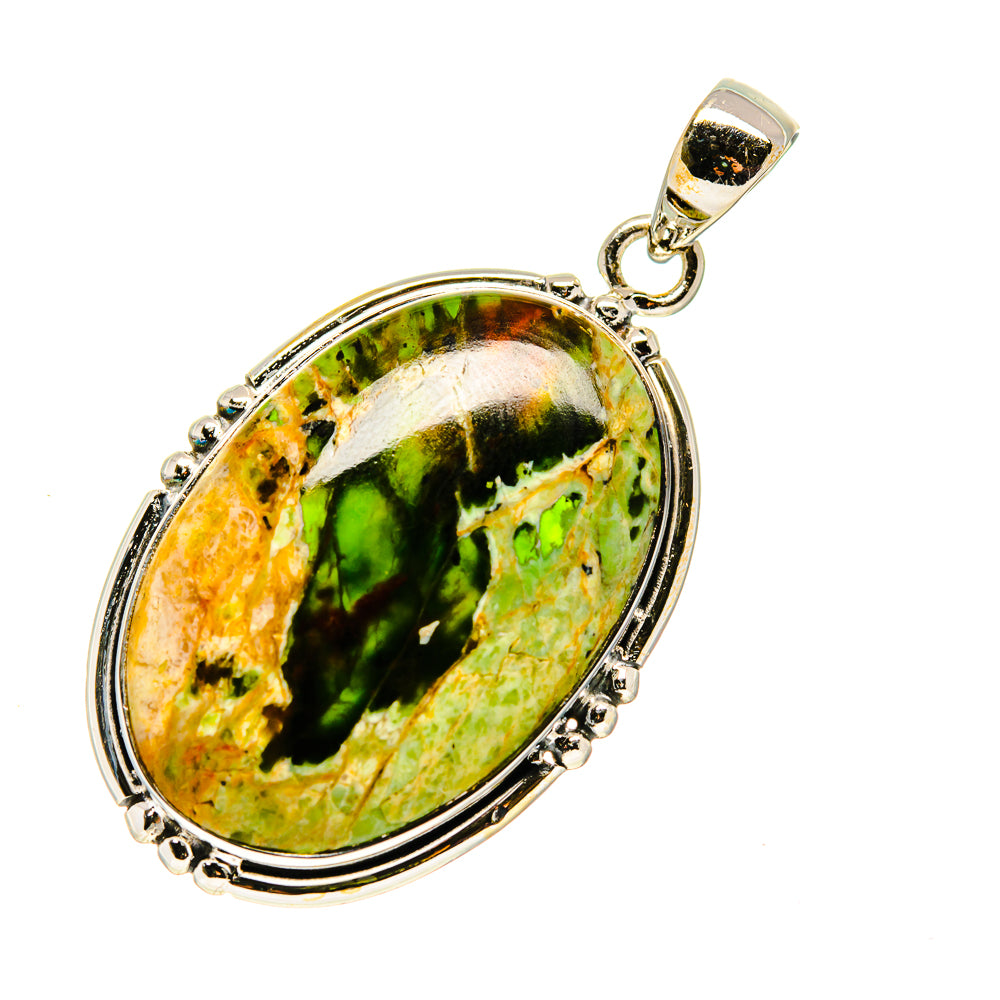 Rainforest Opal Pendants handcrafted by Ana Silver Co - PD748245