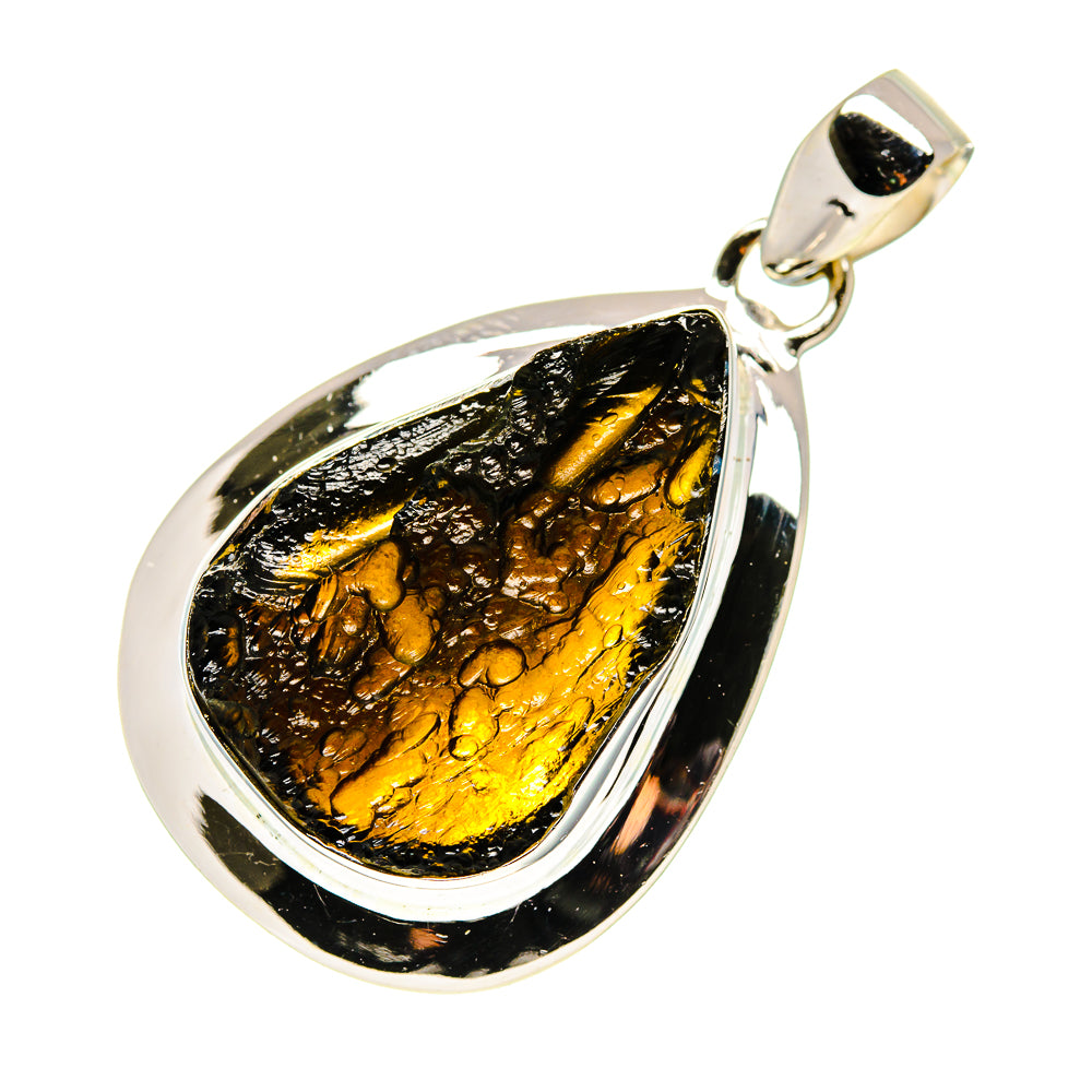 Tektite Pendants handcrafted by Ana Silver Co - PD748303