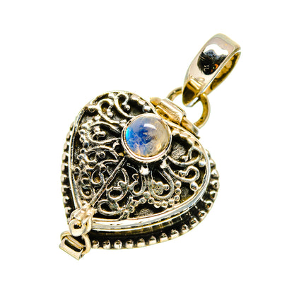Rainbow Moonstone Pendants handcrafted by Ana Silver Co - PD748314