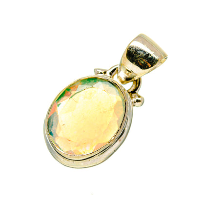Ethiopian Opal Pendants handcrafted by Ana Silver Co - PD748316