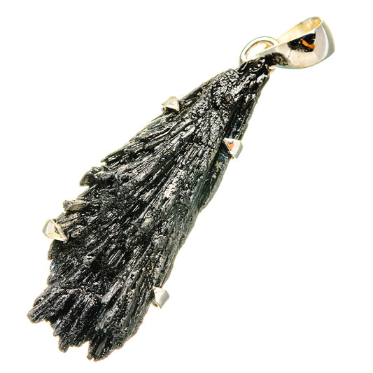 Black Tourmaline Pendants handcrafted by Ana Silver Co - PD7484