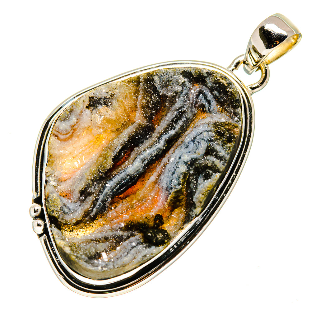 Desert Druzy Pendants handcrafted by Ana Silver Co - PD748443