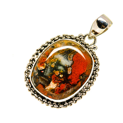 Red Jasper Pendants handcrafted by Ana Silver Co - PD748474