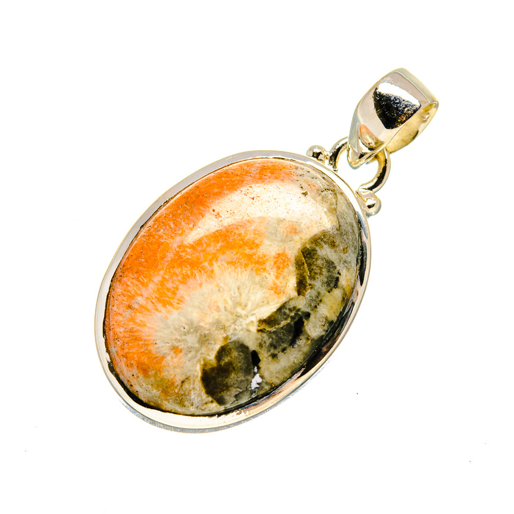 Scolecite Pendants handcrafted by Ana Silver Co - PD748490