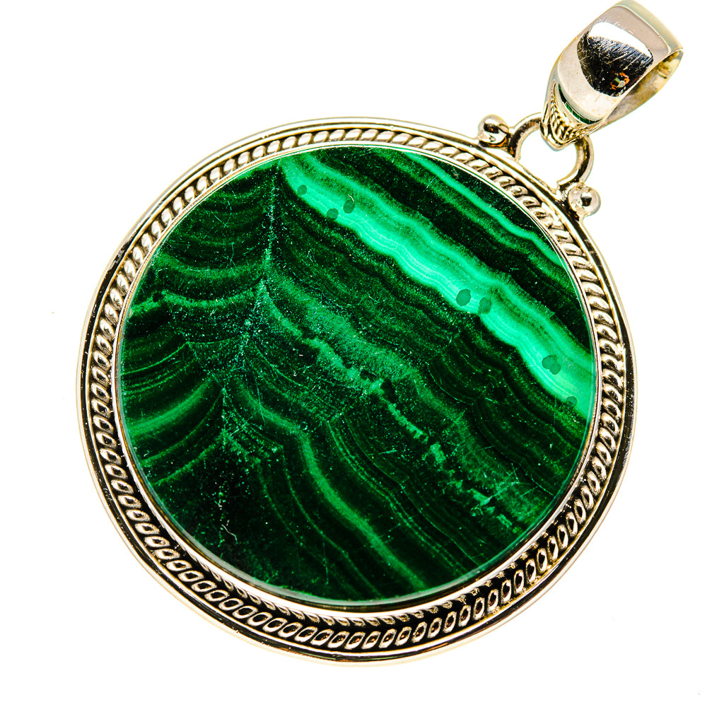Malachite Pendants handcrafted by Ana Silver Co - PD748564