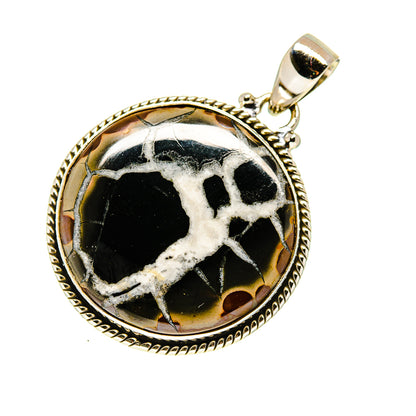 Septarian Geode Pendants handcrafted by Ana Silver Co - PD748577
