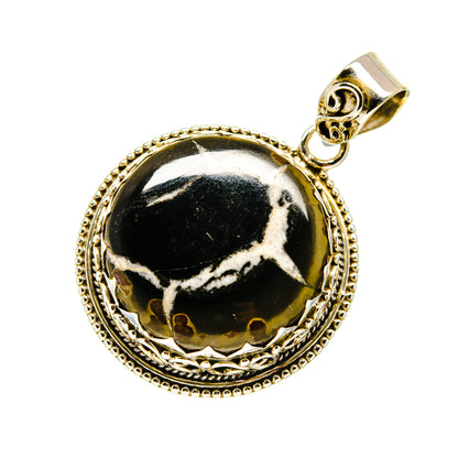 Septarian Geode Pendants handcrafted by Ana Silver Co - PD748657