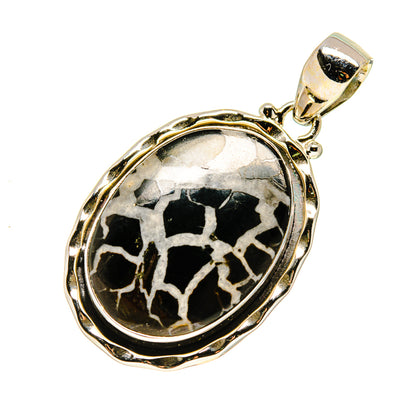 Septarian Geode Pendants handcrafted by Ana Silver Co - PD748684