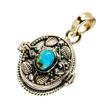 Arizona Turquoise Pendants handcrafted by Ana Silver Co - PD748689