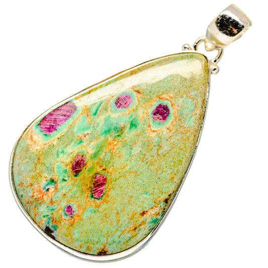 Ruby Fuchsite Pendants handcrafted by Ana Silver Co - PD748733