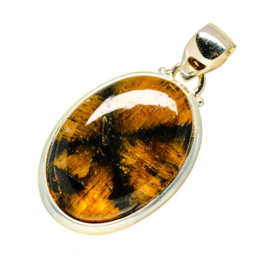 Chiastolite Pendants handcrafted by Ana Silver Co - PD748753