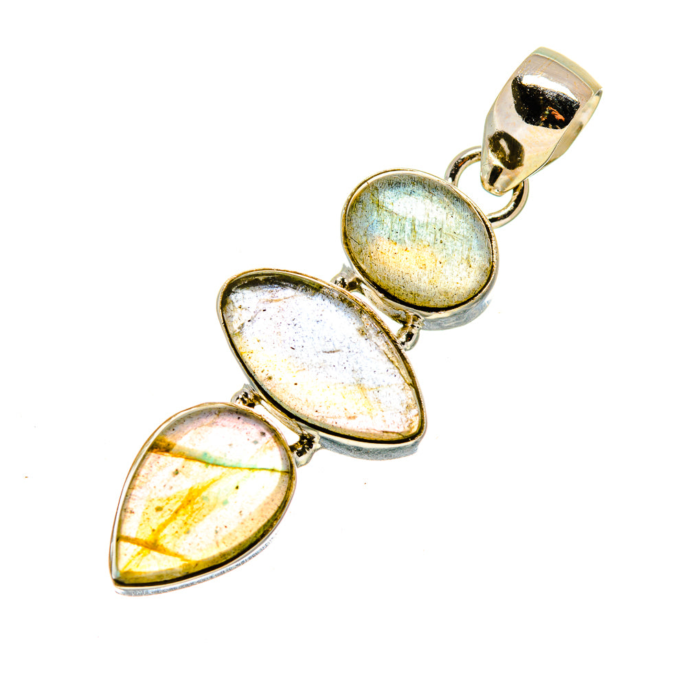 Labradorite Pendants handcrafted by Ana Silver Co - PD748837