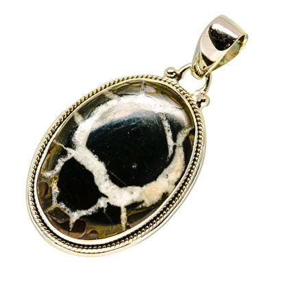 Septarian Geode Pendants handcrafted by Ana Silver Co - PD748850
