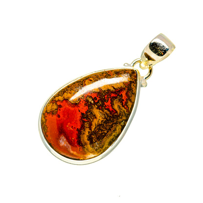 Moroccan Agate Pendants handcrafted by Ana Silver Co - PD748852