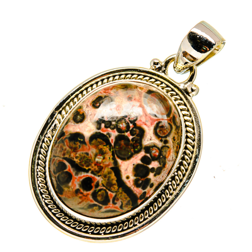 Poppy Jasper Pendants handcrafted by Ana Silver Co - PD748900 - Photo 2