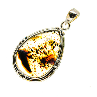 Montana Agate Pendants handcrafted by Ana Silver Co - PD748925