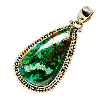 Chrysocolla Pendants handcrafted by Ana Silver Co - PD749044