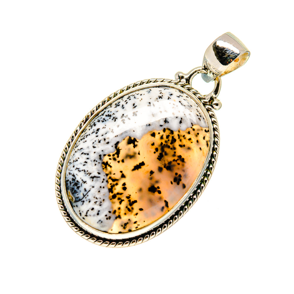Dendritic Opal Pendants handcrafted by Ana Silver Co - PD749094