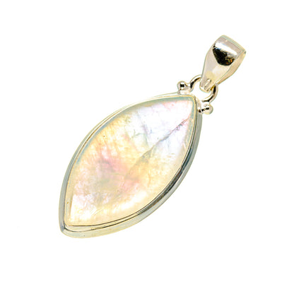 Rainbow Moonstone Pendants handcrafted by Ana Silver Co - PD749157