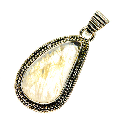 Rainbow Moonstone Pendants handcrafted by Ana Silver Co - PD749255