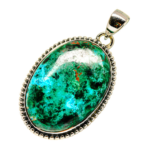 Chrysocolla Pendants handcrafted by Ana Silver Co - PD749263