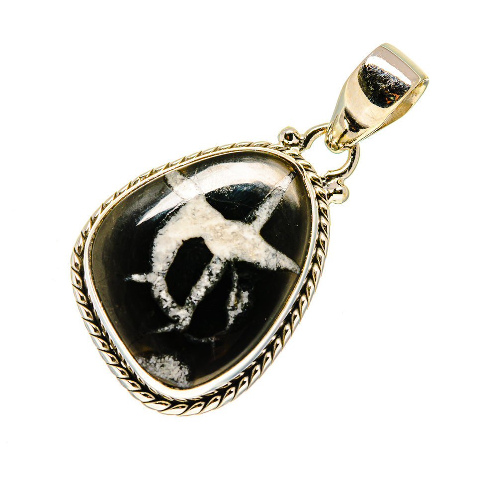 Septarian Geode Pendants handcrafted by Ana Silver Co - PD749280
