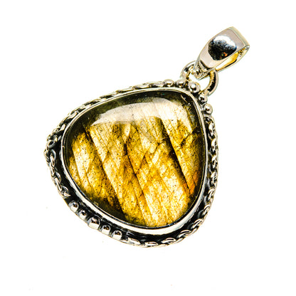 Labradorite Pendants handcrafted by Ana Silver Co - PD749404