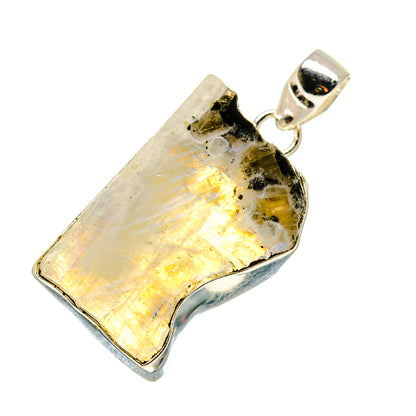 Rainbow Moonstone Pendants handcrafted by Ana Silver Co - PD749457