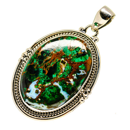 Chrysocolla Pendants handcrafted by Ana Silver Co - PD749563
