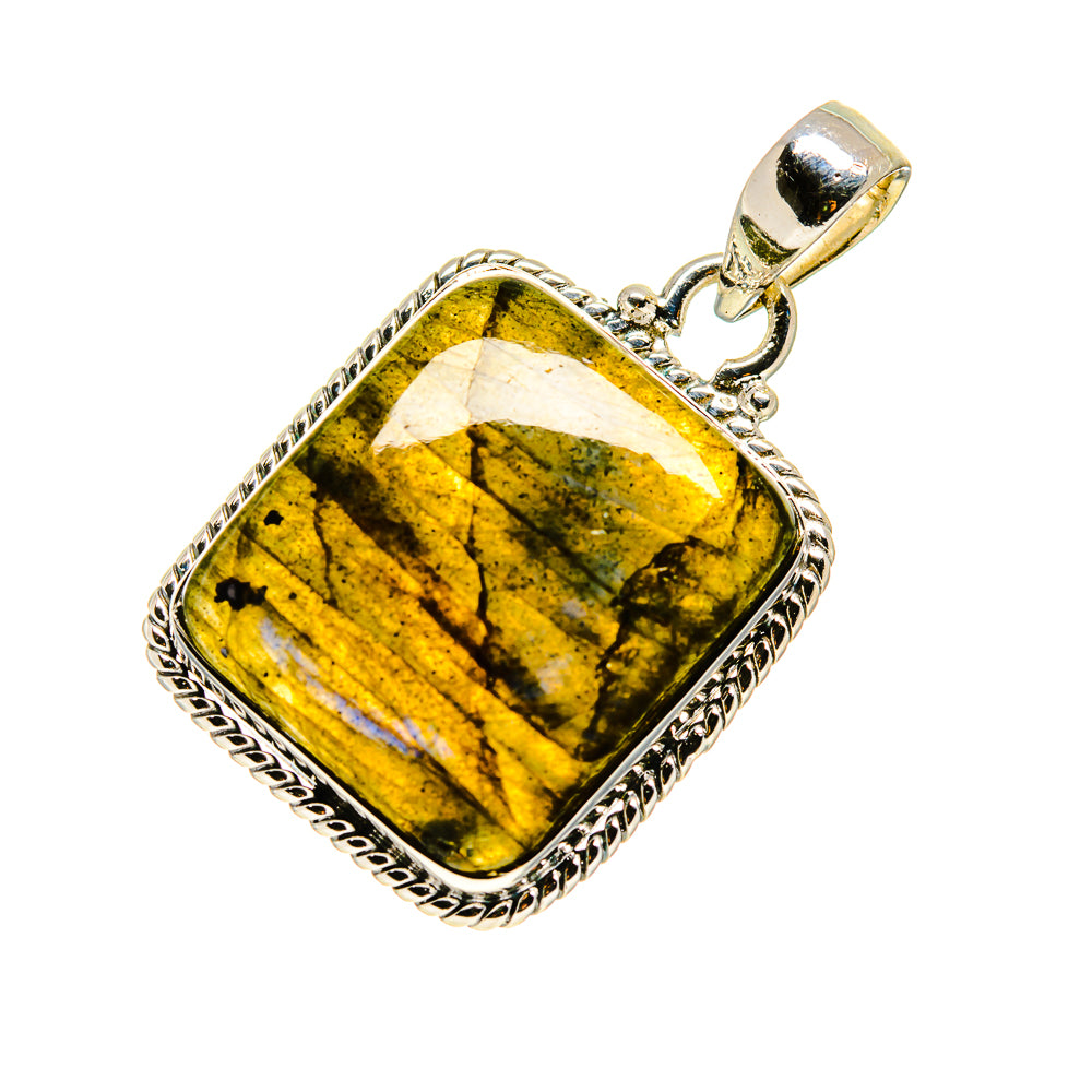 Labradorite Pendants handcrafted by Ana Silver Co - PD749594