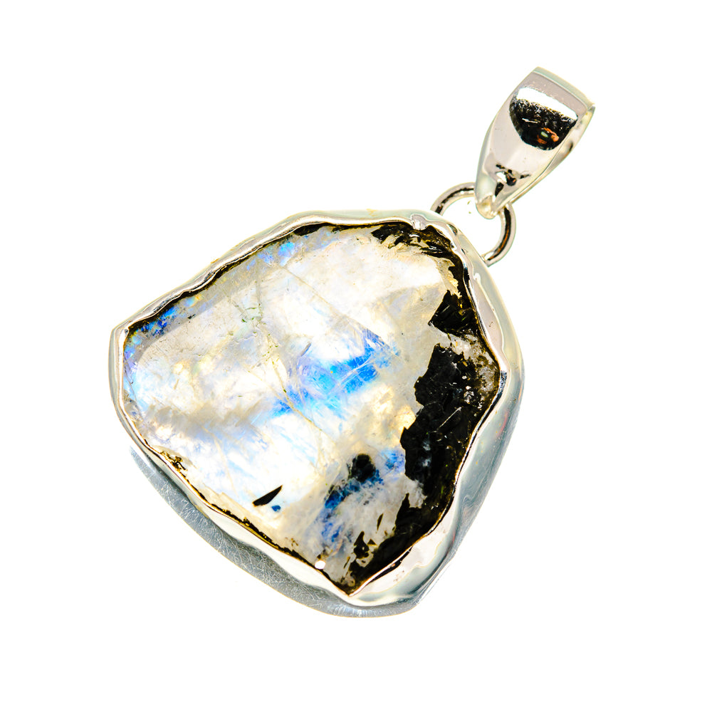Rainbow Moonstone Pendants handcrafted by Ana Silver Co - PD749595