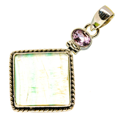 Green Fluorite Pendants handcrafted by Ana Silver Co - PD749619