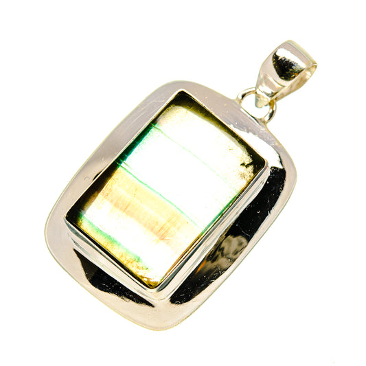 Green Fluorite Pendants handcrafted by Ana Silver Co - PD749694