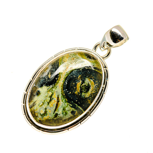 Galaxy Jasper Pendants handcrafted by Ana Silver Co - PD749697