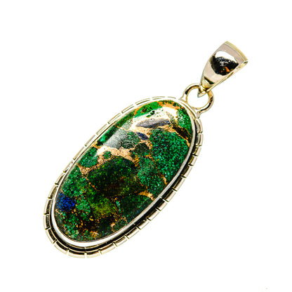 Chrysocolla Pendants handcrafted by Ana Silver Co - PD749777